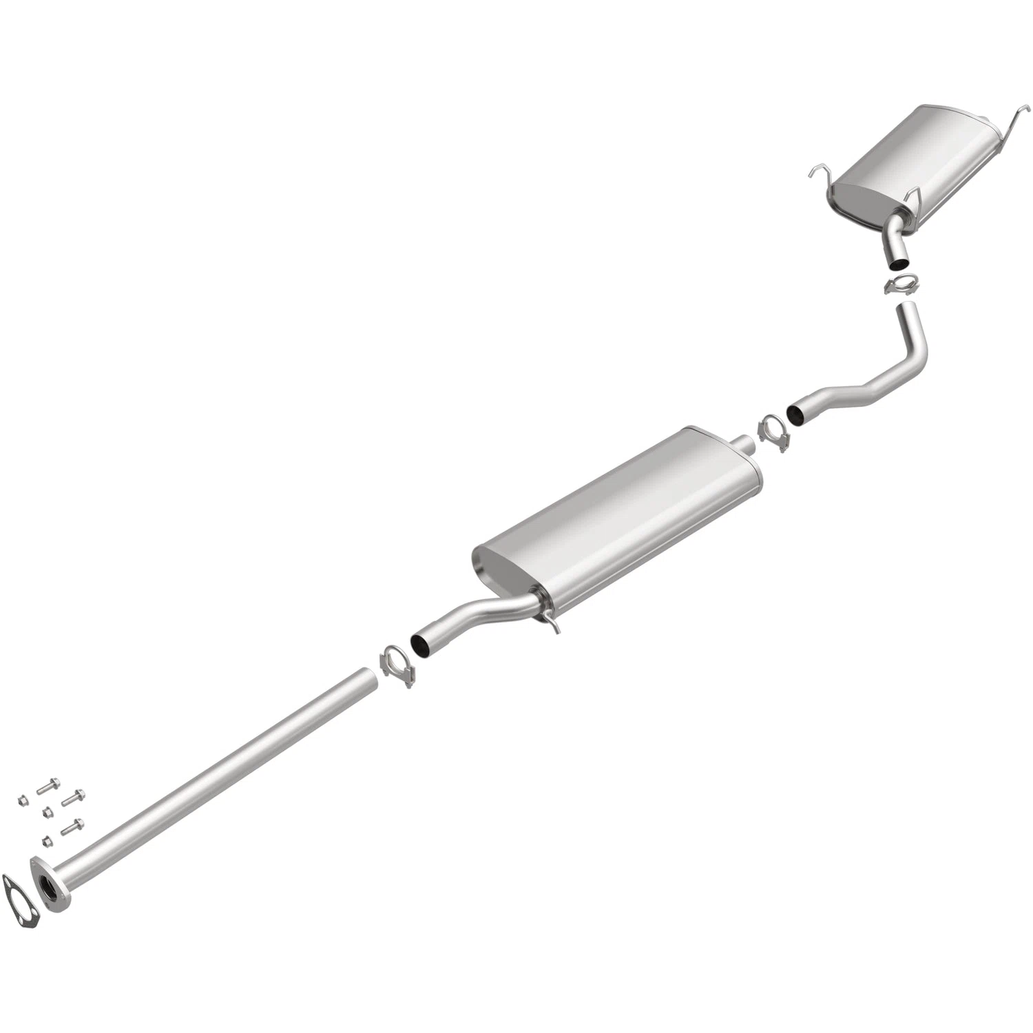 Fits 2003 Acura MDX Direct-Fit Replacement Exhaust System 106-0277